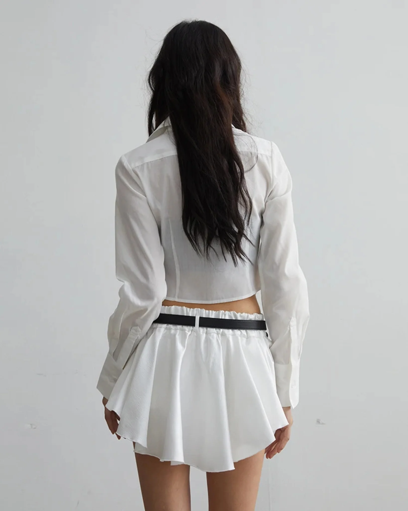 AMUSE Ruffled Skirt-Pant - Image 4