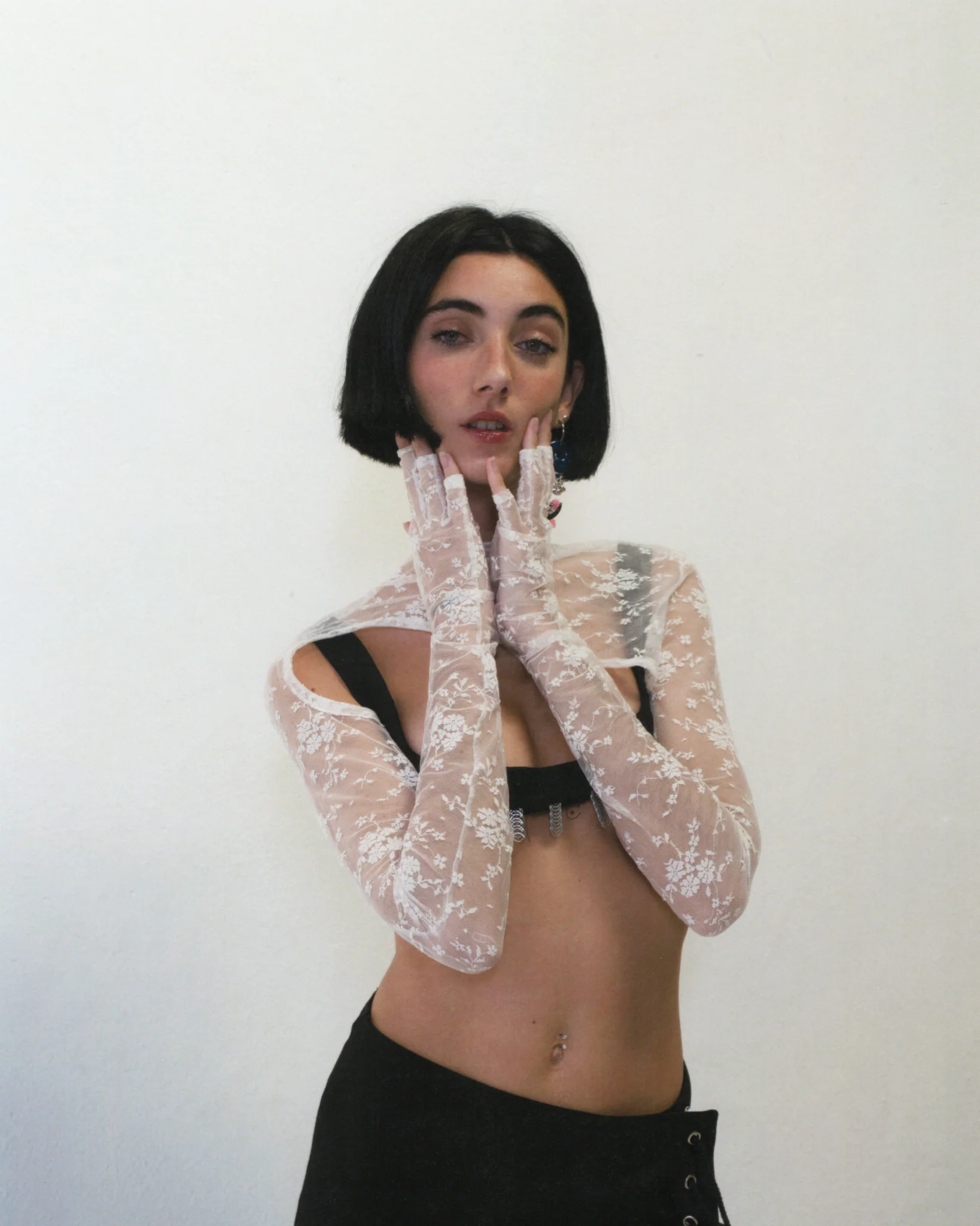 AURORA Asymmetric Long Gloves - Image 4