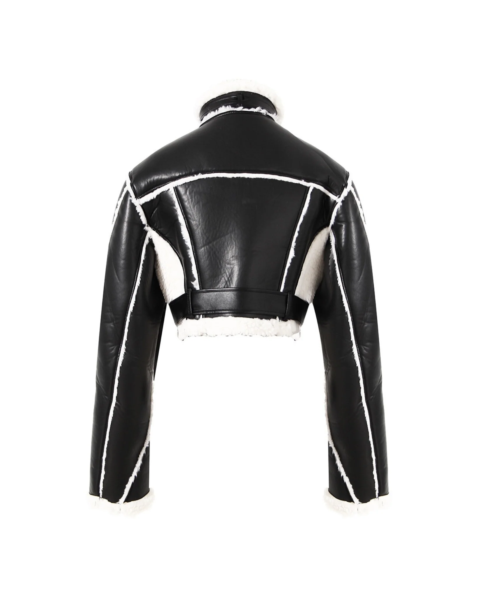 C68 Faux Leather Jacket - Image 4