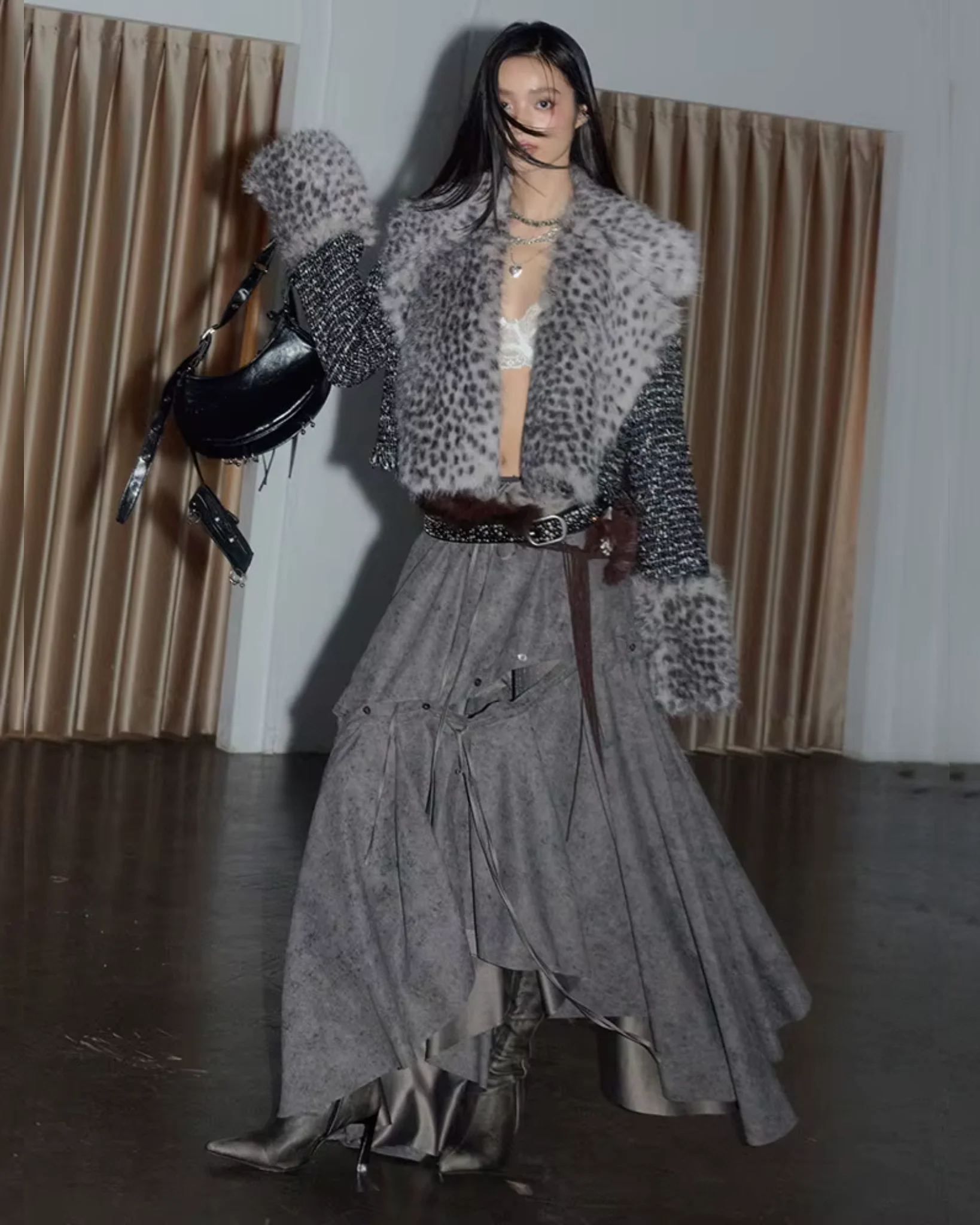 MALIKA Irregular Detachable Skirt - Image 6