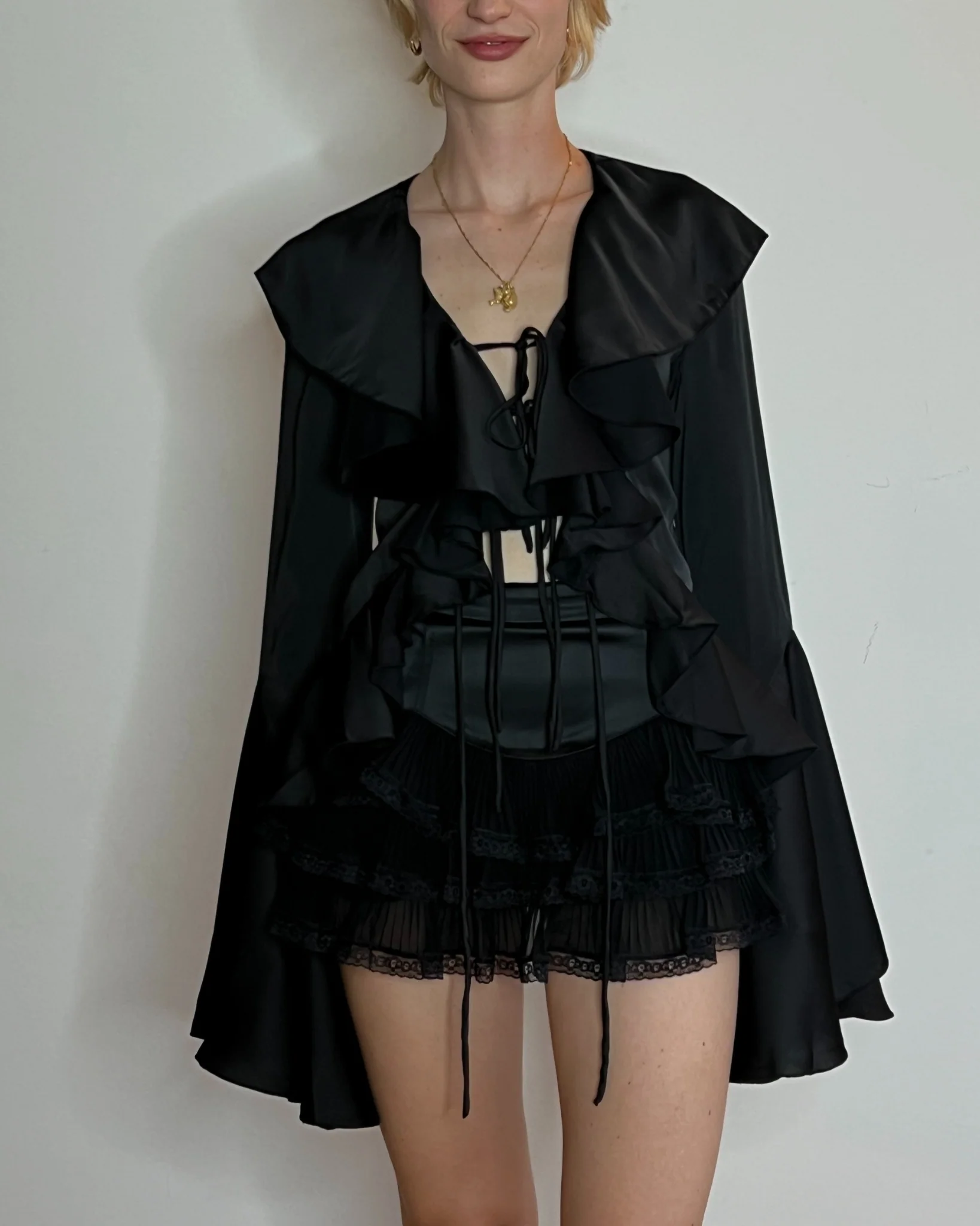 POME Black Ruffled Set - Image 3