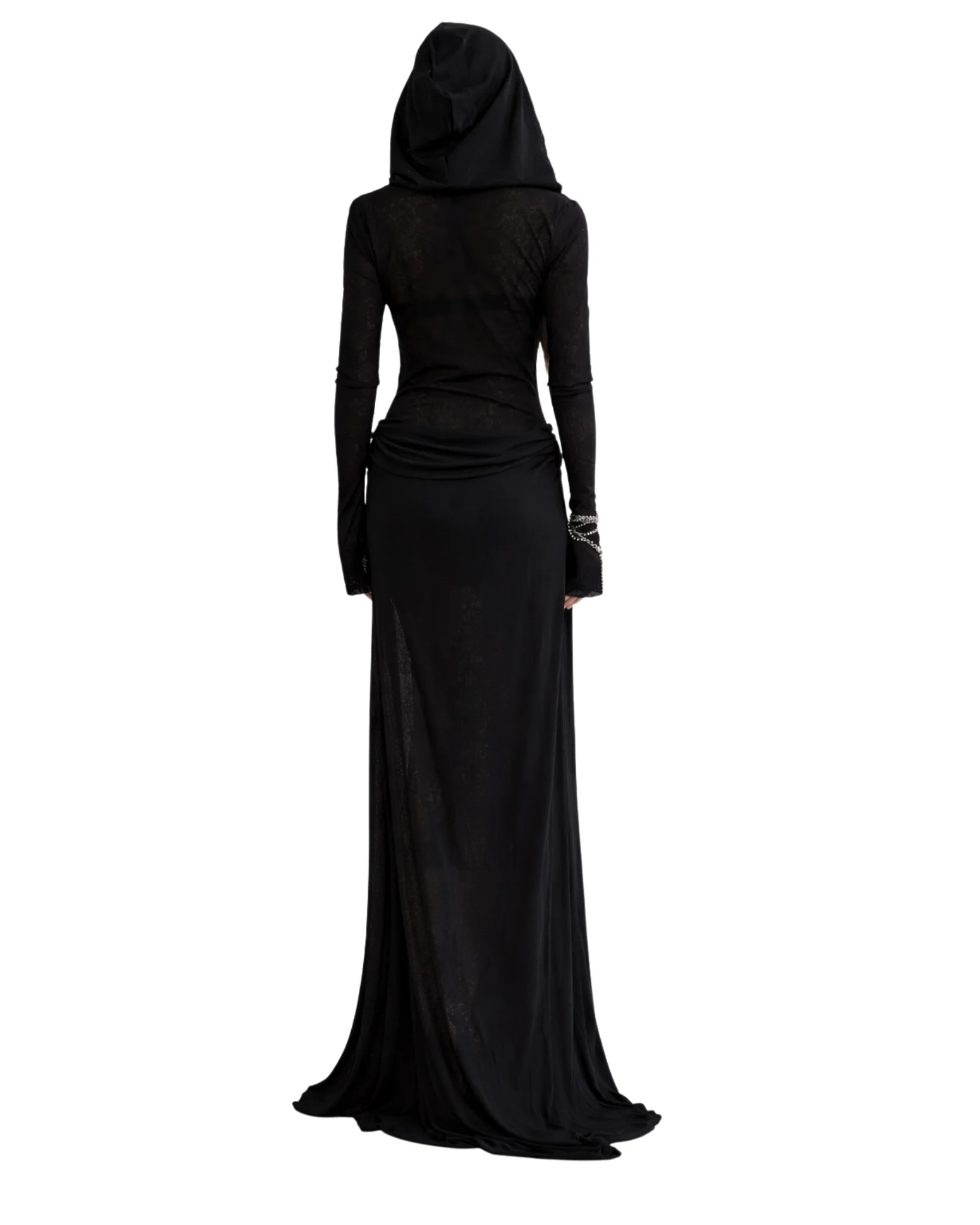 SHADOW Hooded Maxi Dres - Image 3