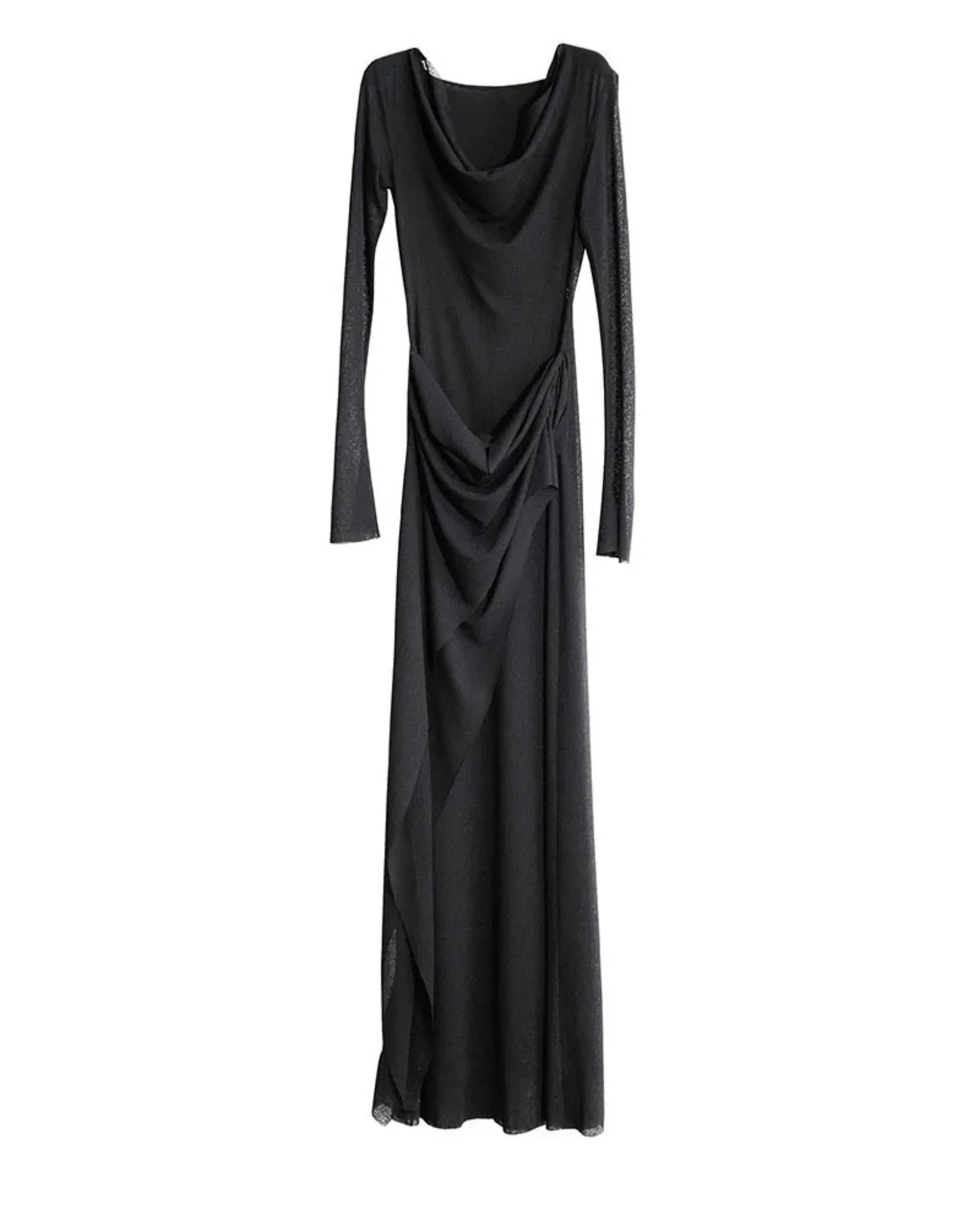 SHADOW Hooded Maxi Dres - Image 6
